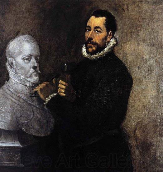 El Greco Portrait of a Sculptor Germany oil painting art